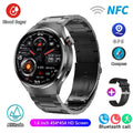 For HUAWEI GT4 Pro GPS NFC Smart Watch Men 360*360 AMOLED Screen Heart rate Bluetooth Call IP68 Waterproof Man Smartwatch 2024