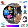 For HUAWEI GT4 Pro GPS NFC Smart Watch Men 360*360 AMOLED Screen Heart rate Bluetooth Call IP68 Waterproof Man Smartwatch 2024